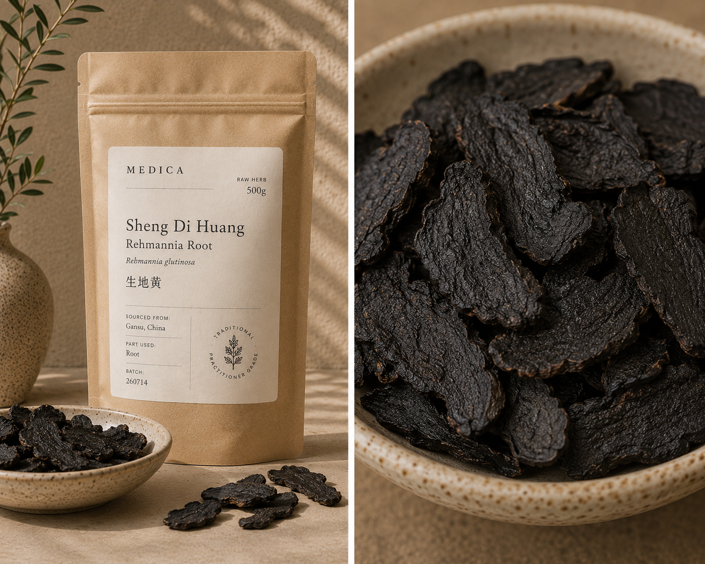 Sheng Di Huang - Rehmannia Root